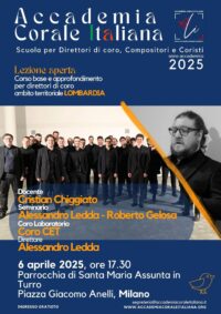 Concerto con gli allievi dell’Accademia Corale Italiana